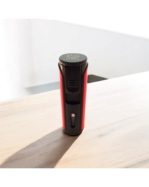 MYON CABIS 5-JET LIGHTER WHIT PIERCER RED — Rhein 1905