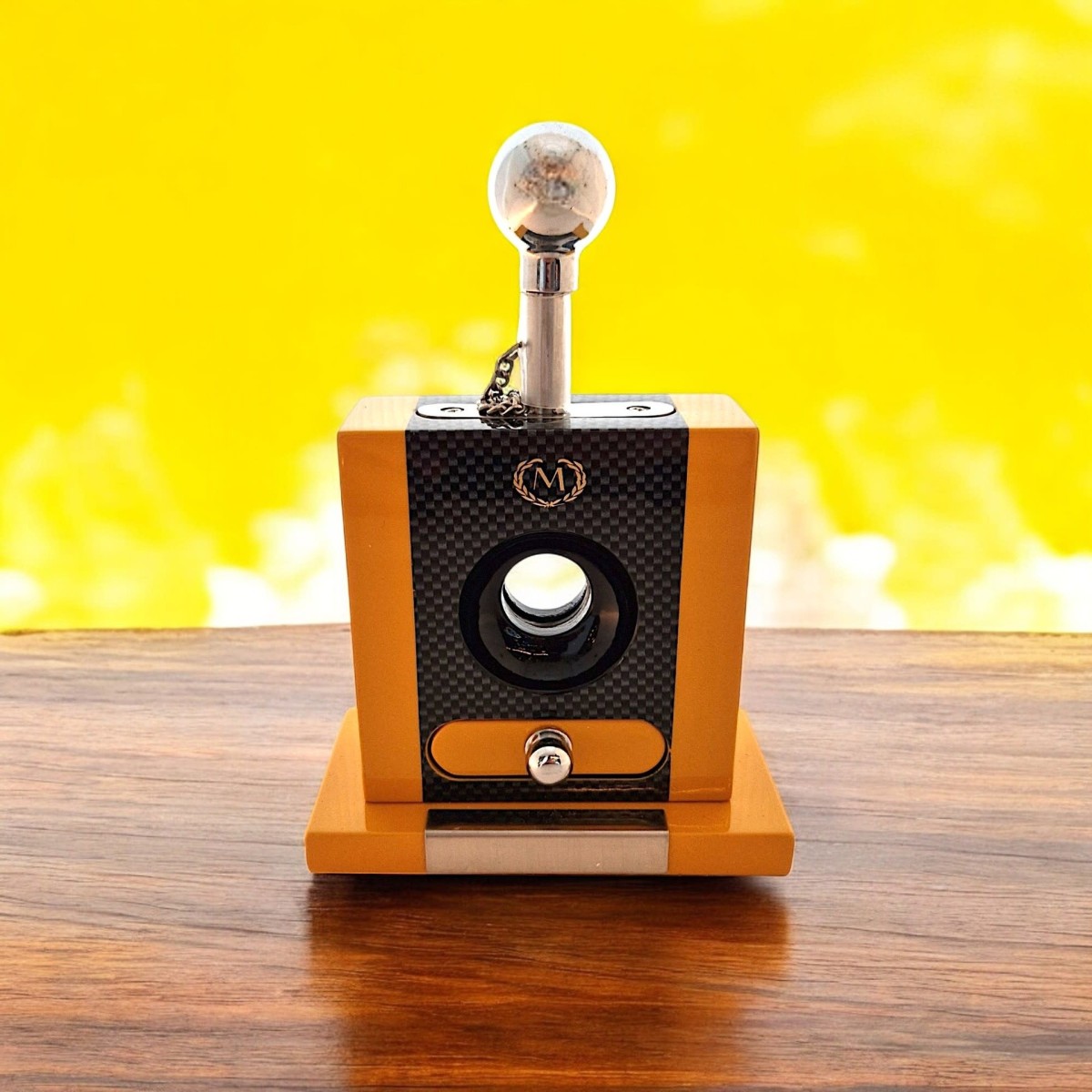 MYON CIGAR TABLE CUTTER  RACING YELLOW — Rhein 1905
