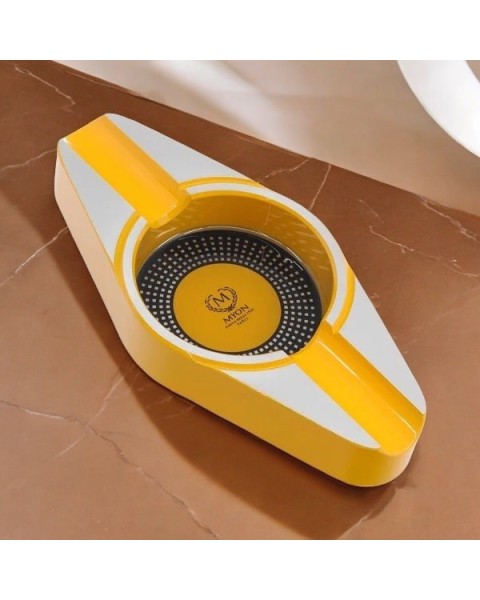 MYON RACING YELLOW ASHTRAY — Rhein 1905