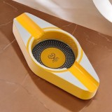 MYON RACING YELLOW ASHTRAY — Rhein 1905