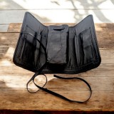 PIPE BAG BLACK SHEEP LEATHER — Rhein 1905