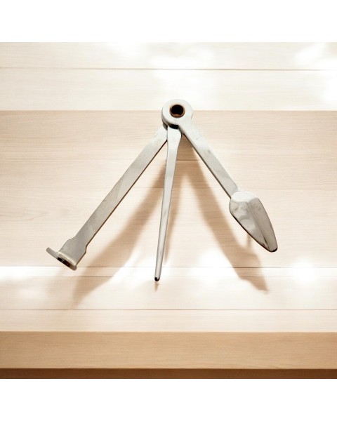 PIPE TOOL METAL CHROME — Rhein 1905