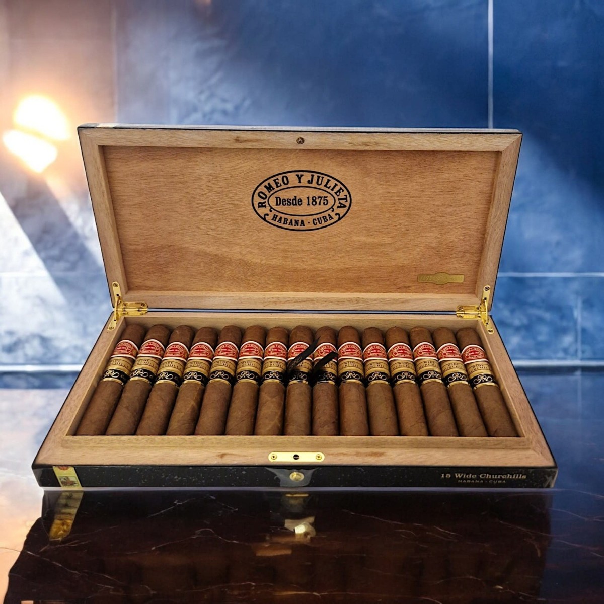 ROMEO Y JULIETA GRAN RESERVA WIDE CHURCHILL GRAN RESERVA COSECHA 2009 15'S — Rhein 1905