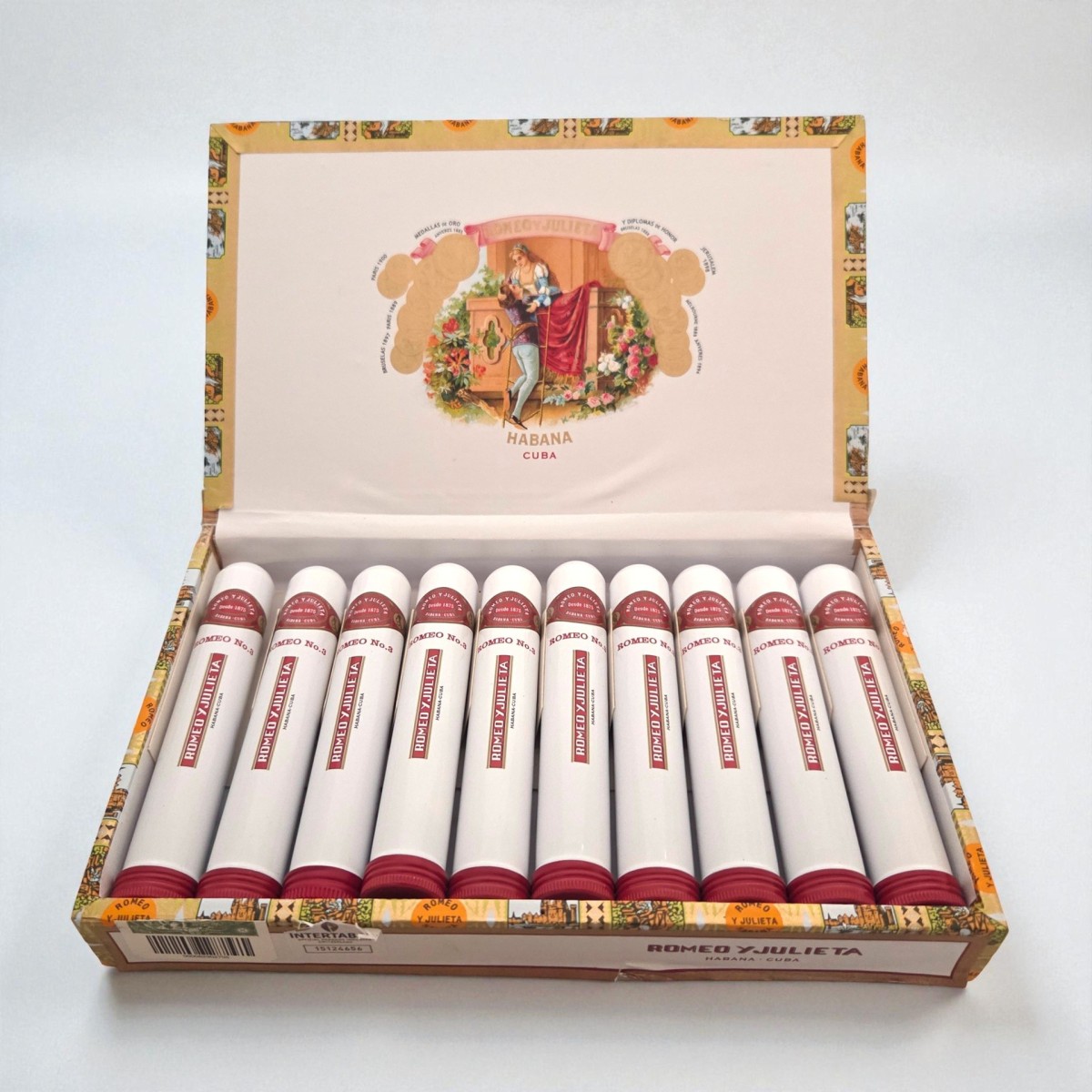 ROMEO Y JULIETA N°3 TUBOS / 10'S — Rhein 1905