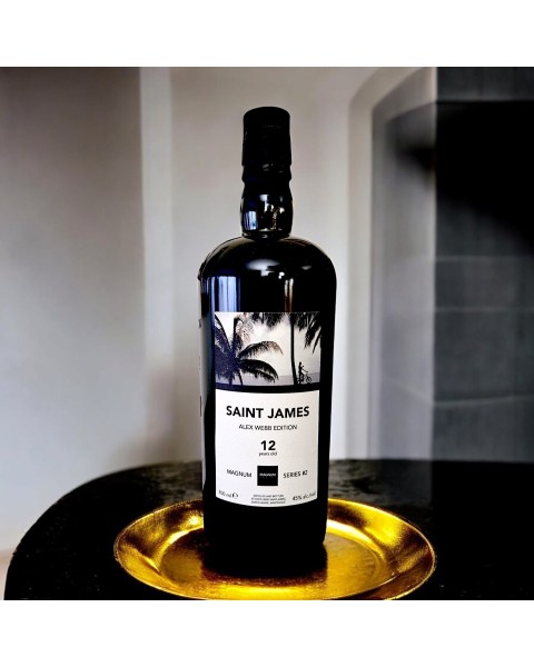 RUM SAINT JAMES ALEX WEBB EDITION 12 YEARS — Rhein 1905