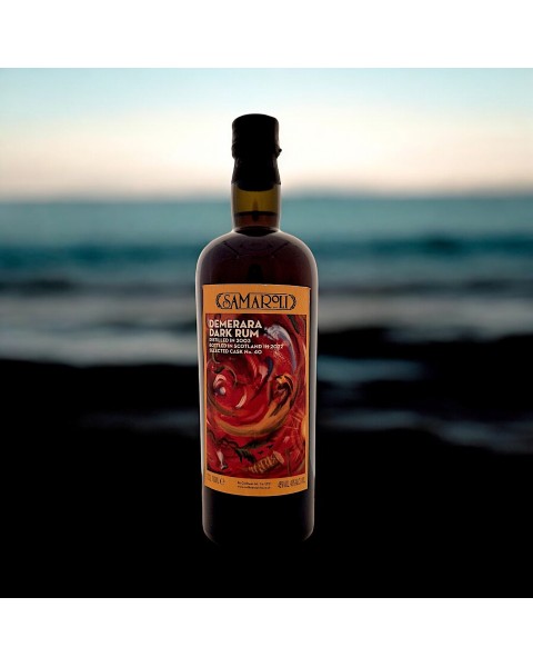 SAMAROLI DEMERARA DARK DIAMOND RHUM 2003/2022 19 ANS SINGLE CASK 40 — Rhein 1905