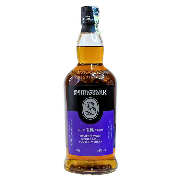 SPRINGBANK 18 YEARS OLD SINGLE MALT — Rhein 1905