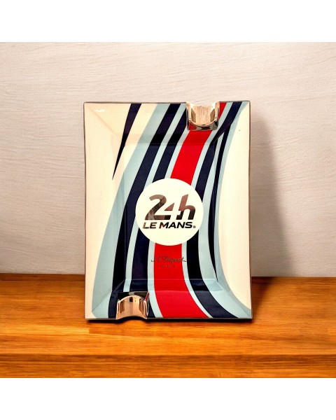 ST DUPONT ASHTRAY LE MANS WHITE — Rhein 1905